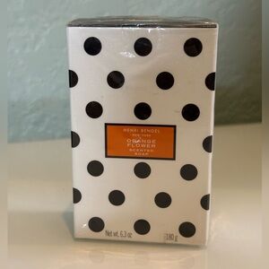 Henri Bendel Orange Flower Soap - Black and White Polka Dots